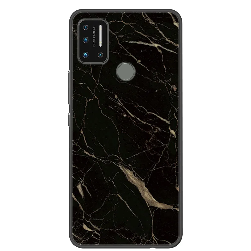 for umidigi a9 pro case marble printing soft silicone phone cover for umidigi a 9 pro phone cases black bumper a9pro fundas capa free global shipping
