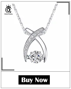 ORSA JEWELS Настоящее серебро 925 пробы женское ожерелье-цепь женское ожерелье простое модное ювелирное вспомогательное оборудование SC19