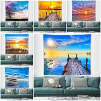 sunset clouds tapestry beautiful landscape tapestry wall hanging wall tapestry for living room wall hanging decor