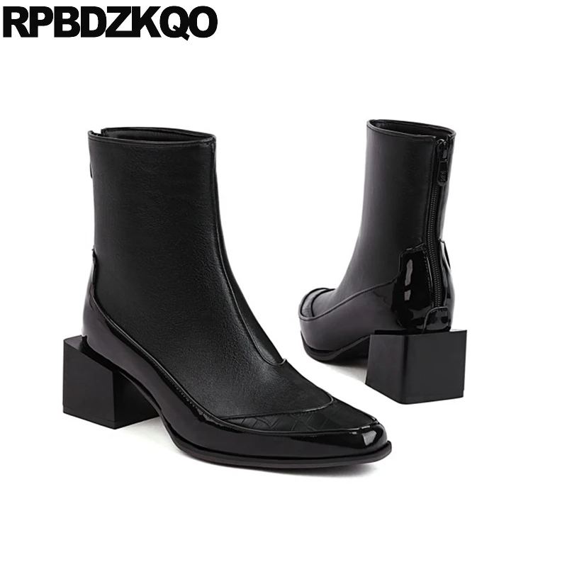 Женские джинсы со змеиным принтом красные водонепроницаемые туфли на высоком