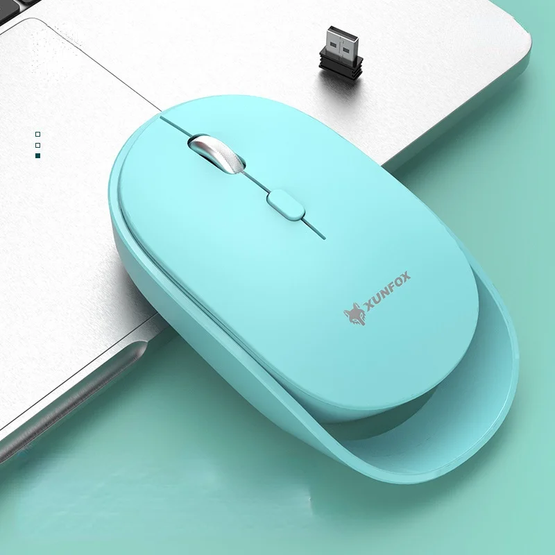 

2.4G Wireless Mouse Dual-mode Battery Models Creative Mute Wireless Mouse 3 DPI Suit for Windows/Mac