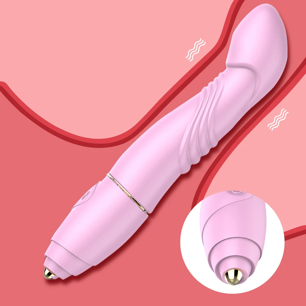 Фаллоимитатор вибратор для точки G оргазма игрушки взрослых с USB зарядкой мощный