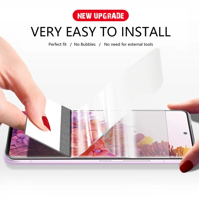 1 3 шт гидрогелевая пленка для samsung galaxy s20 fe стекло на note 20 ultra glass s plus защитная ноут