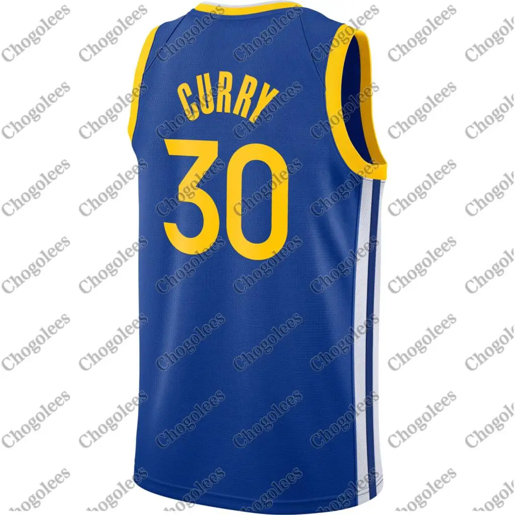 

Men Basketball Jersey Stephen Curry Golden State 202021 Swingman Jersey Royal Icon Edition