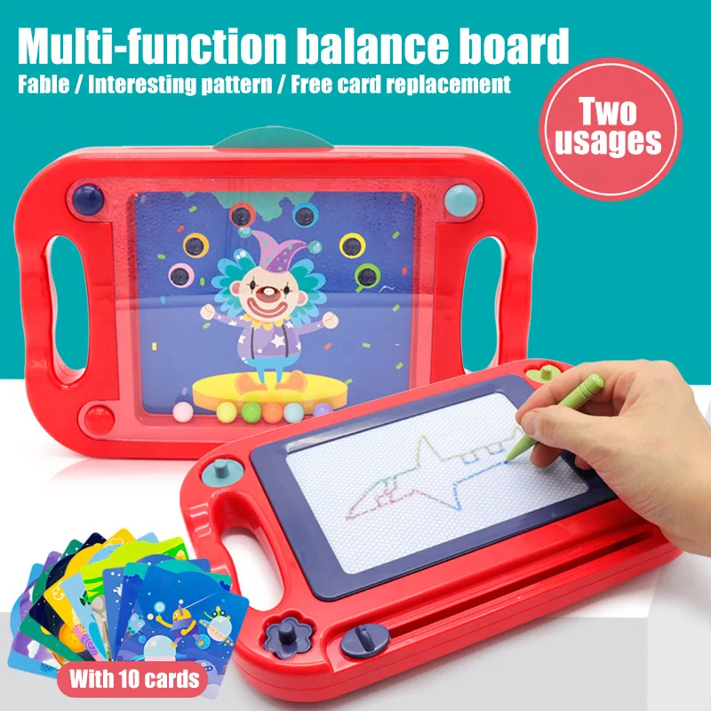 

Multifuctional Drawing Board Erasable Sketch Board Writing Toy for Kids Toddler Boy Girl YH-17