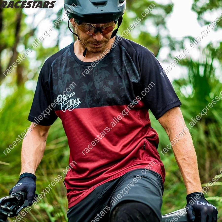 Футболка Enduro для езды на горном велосипеде кросс-Максе одежда Ciclismo мужчин MTB MX