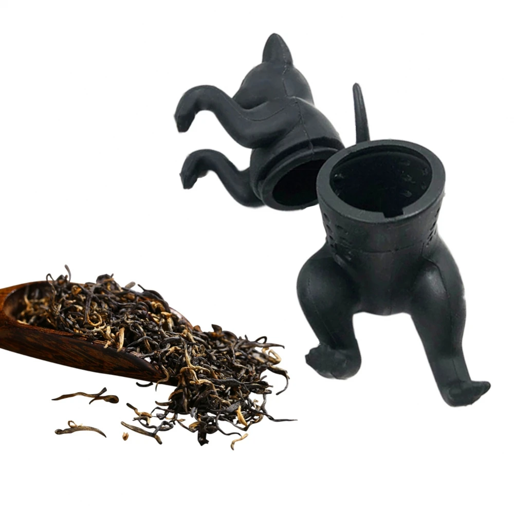 Черный серый питомец кошачий чай заварка Пищевая силиконовая резина мурлыкающий