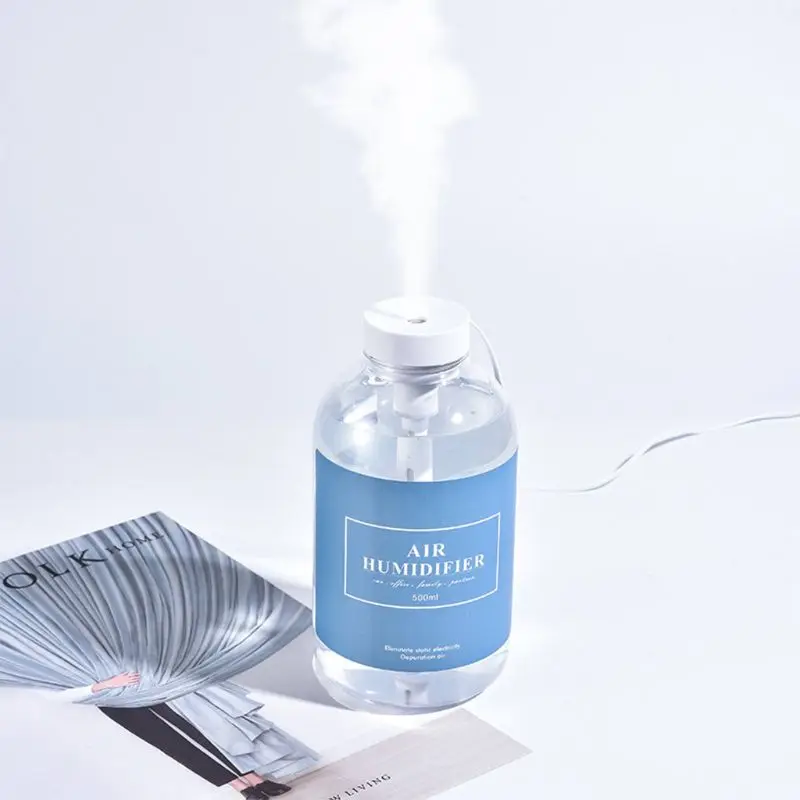 

Travel Air Humidifier,USB Portable Desk Humidifier, Super Quiet