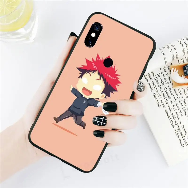 

Food Wars Shokugeki No Soma Phone Case For Xiaomi Redmi note 7 8 9 t k30 max3 9 s 10 pro lite