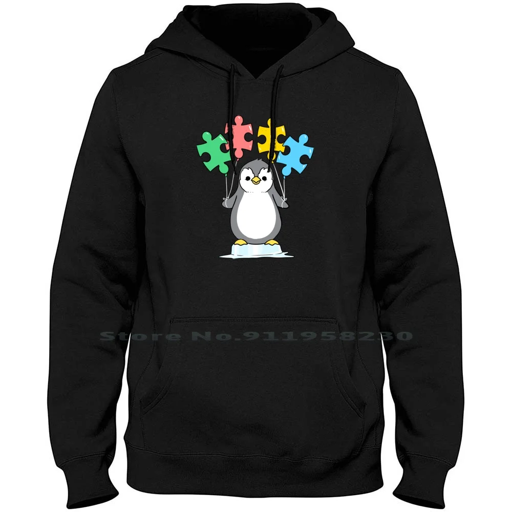 

Autism Awareness Penguin In Autism Awareness Hoodie Sweater Cotton Awareness Penguin Cartoon Autism Movie Comic Tage Peng Game