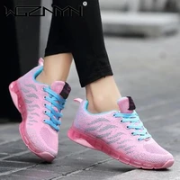 new women shoes tenis feminino air cushion sneakers breathable mesh lace up ladies trainers basket sport shoes casual soft 2021