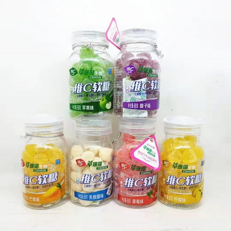 Фудж витамин C68 г фрукты фуджа VC 730 хурболизм трава коралловый C Cfda|Витамины и