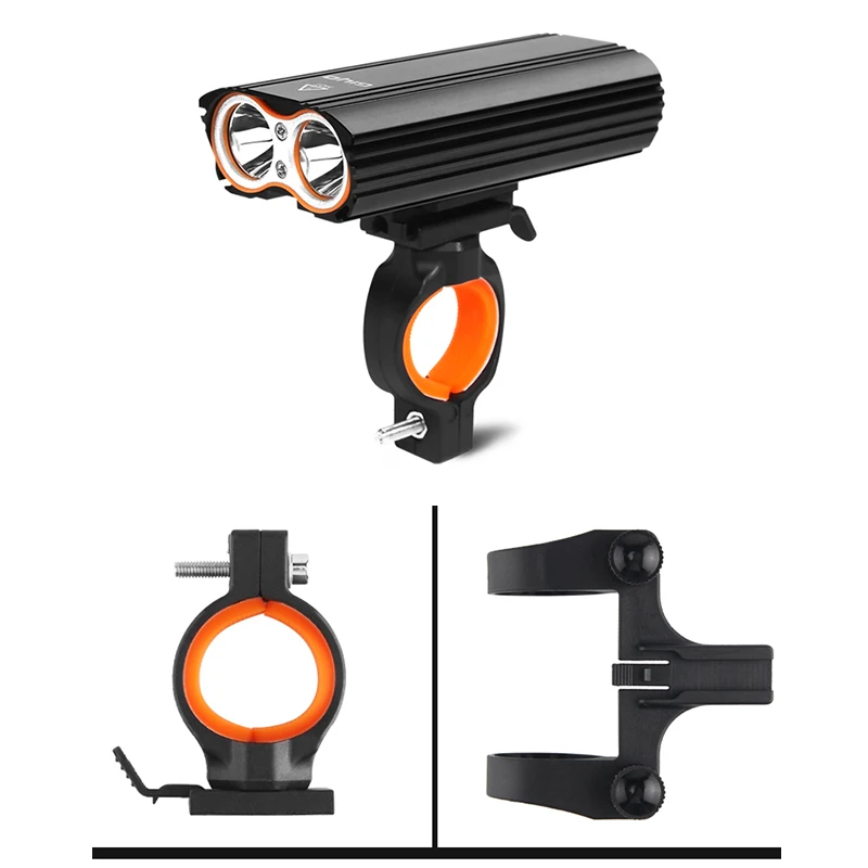 Bicycle Front Light Bike 2000Lm Headlight T6 Leds Cycling Lamp Lantern Flashlight For Mountain bike or road |