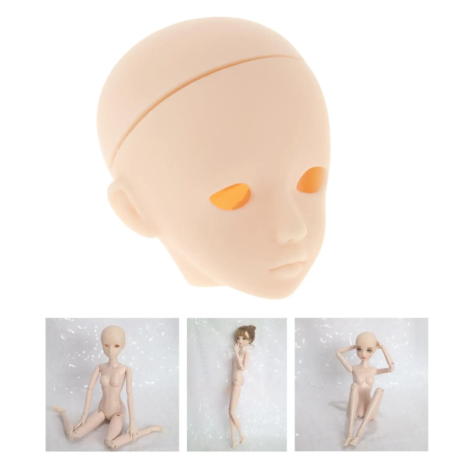 29cm Fashion Doll Toys for Girls 1/6 Movable Naked Body Girl Female DIY Toy &amp Soft ABS Head Model | Игрушки и хобби