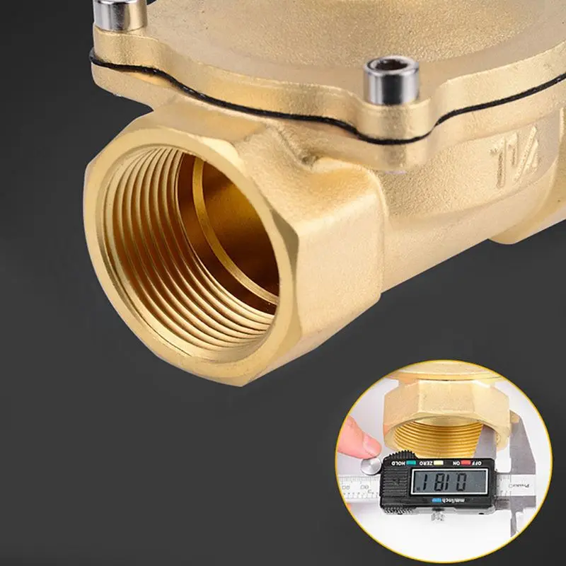 

1/2" AC220V Electric Solenoid Valve Pneumatic Flow Control Normally Closed 2 Ways irrigation Reverse Osmosis Systems Water