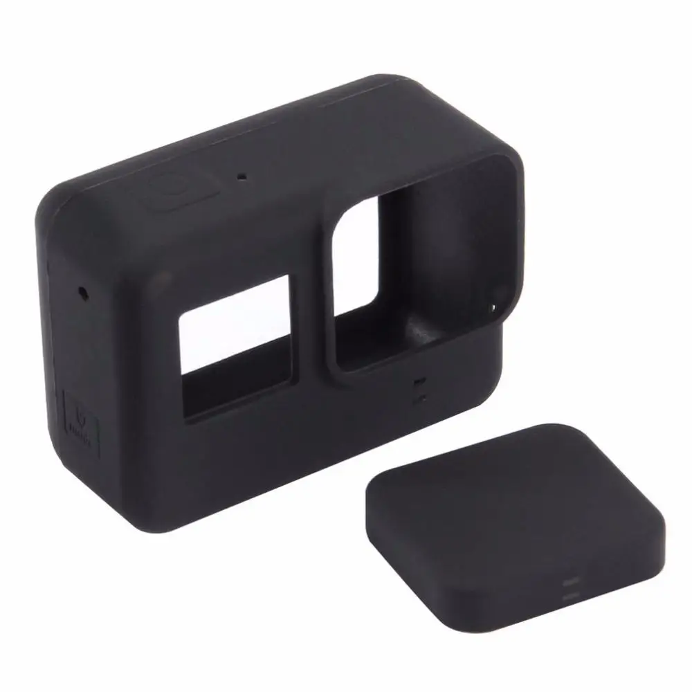 PULUZ мягкий силиконовый защитный чехол для камеры с крышкой объектива Gopro Hero7