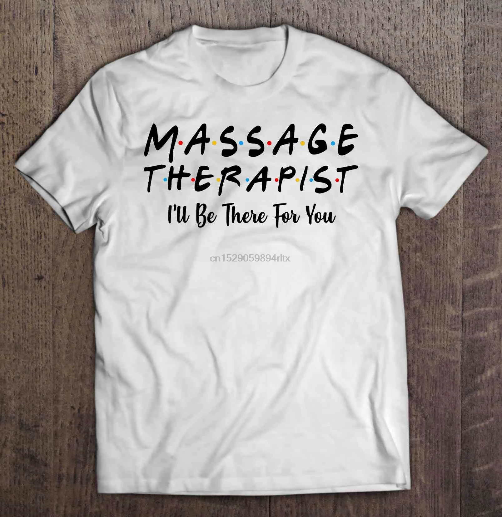 Мужская забавная футболка модная массажный терапевт я буду там для вас друзья