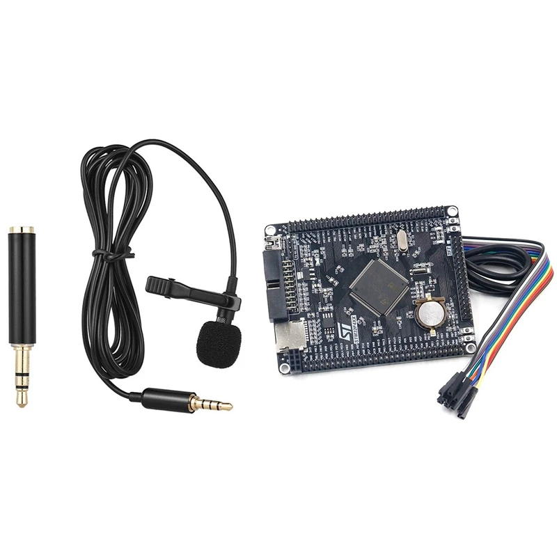 

A001 Mini Portable Clip-on Lapel Condenser Mic with STM32 ARM Cortex M4 STM32F407ZGT6 Development Board