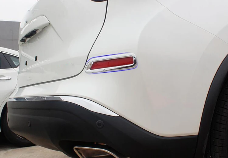 Аксессуары ABS хромированные задние противотуманные фары крышка отделка Стайлинг