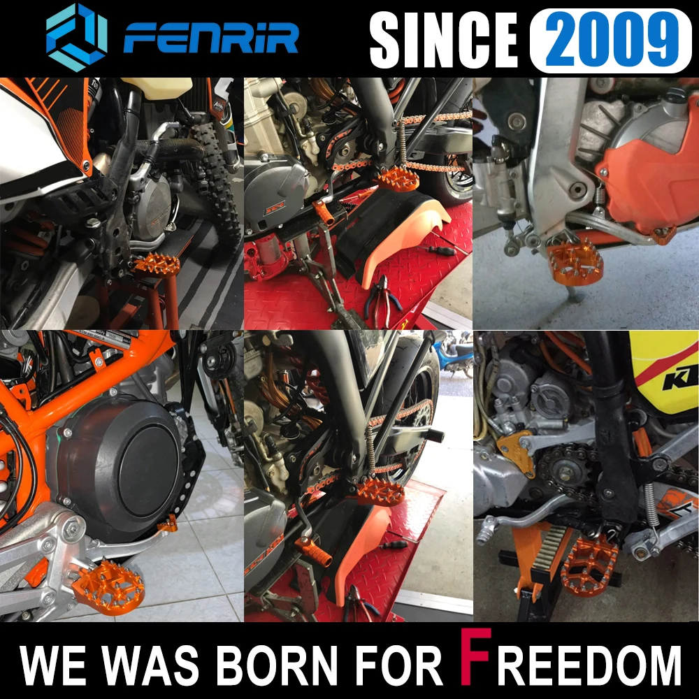 Подножки для мотоцикла подножки педали KTM EXC 125 200 250 300 450 500 60606060606060606060freeride 250F 250R 530 |