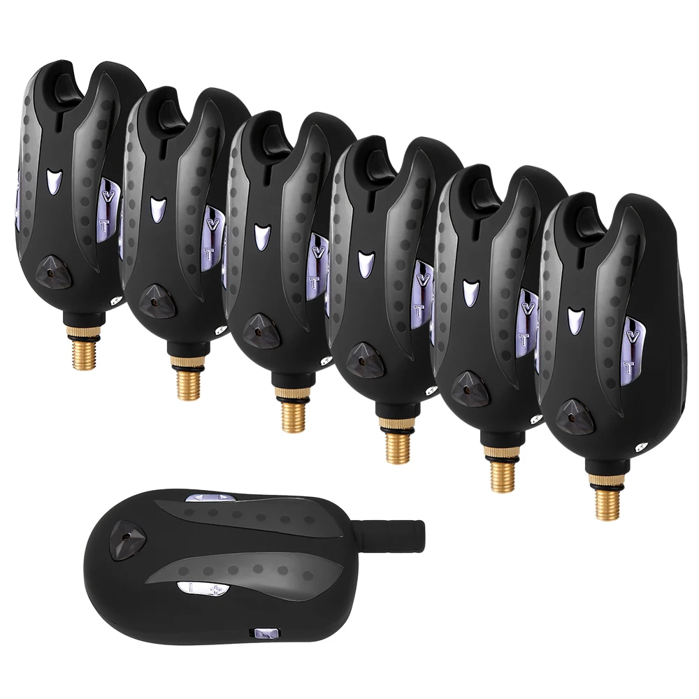 Lixada Беспроводная сигнализация клева цифровой рыболовный комплект сигнализации