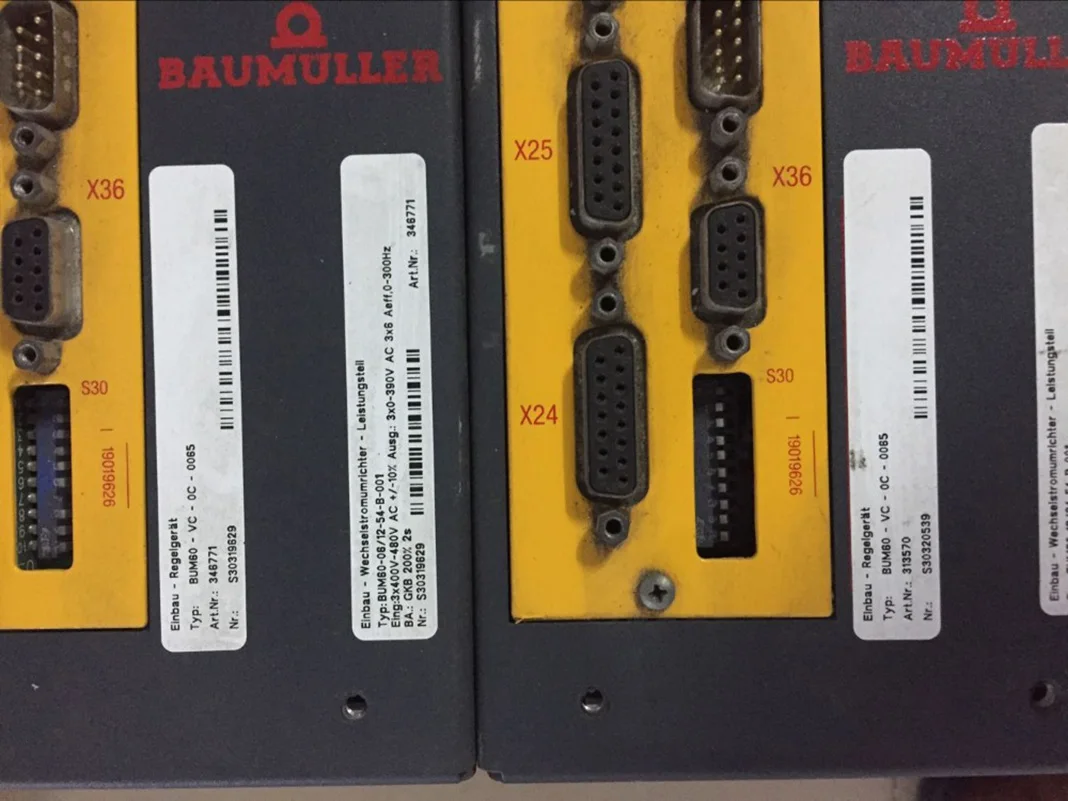 TESTED GOOD Baumuller Servo Driver BUM60-VC-0C-0065 BUM60-06/12-54-B-001 Used | Инструменты