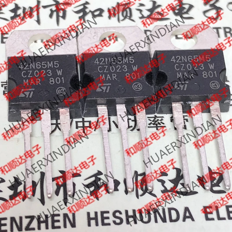 10 шт./лот Новый и оригинальный 42N65M5 STP42N65M5 TO-220 650V 33A | Электронные компоненты