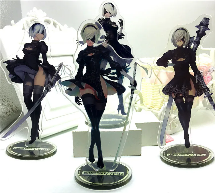 Аниме NieR: Automata Doll 2B 9S YoRHa Тип B S акриловая подставка Коллекционная модель игрушки