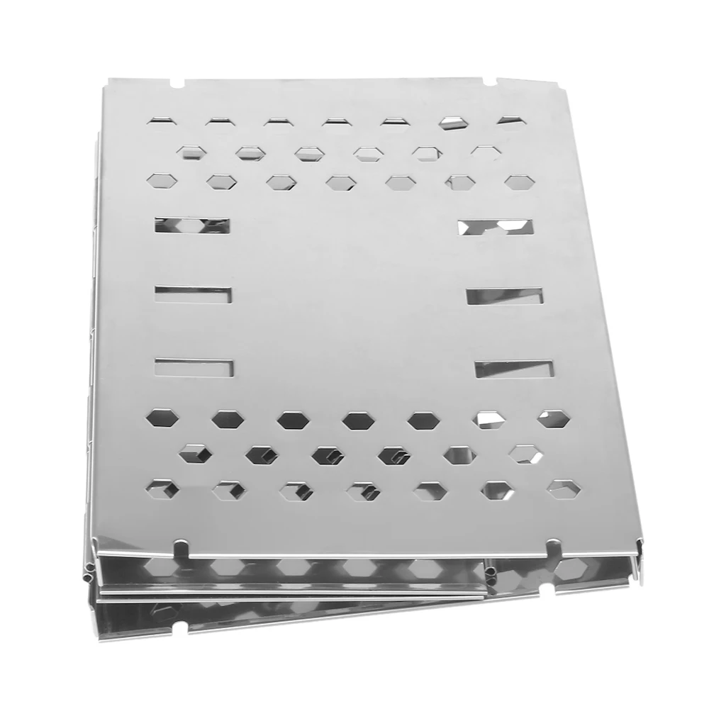 

Outdoor Camping Stove Wood Burner Stove Picnic BBQ Cooker Folding Stainless Steel Rack Backpacking Cookware Stove Wood Stove