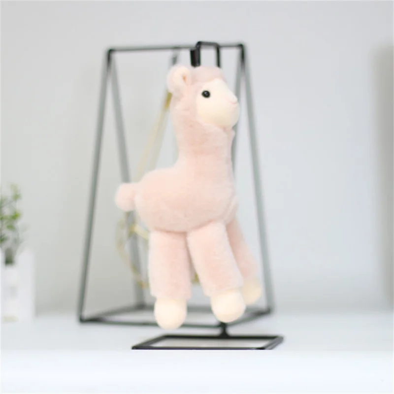 Плюшевый брелок с альпакой милая кукла-животное мягкая хлопковая плюшевая кукла