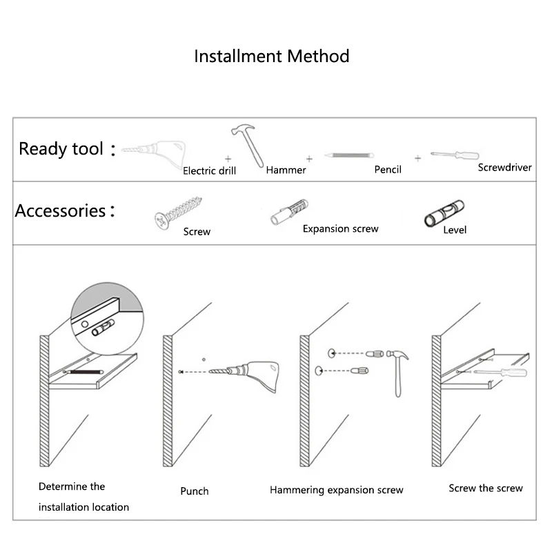 Бамбуковый органайзер полка для хранения настенная подвесная кухни стойка