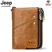 genuine leather men wallet travel for male organizer large capacity with card holder coin purse coin pocket gift walet