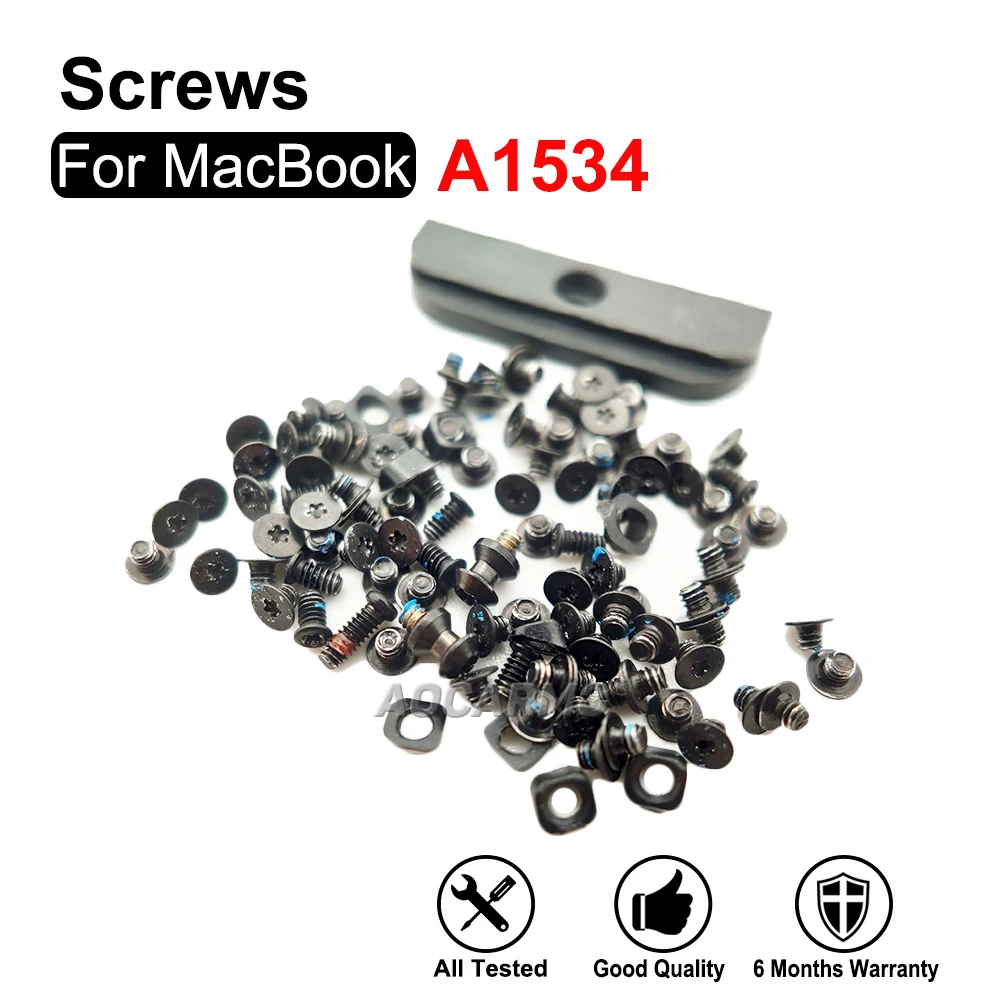 1Set Keyboard Screw Bottom Bolt Screws For MacBook A1534 Replacement Parts