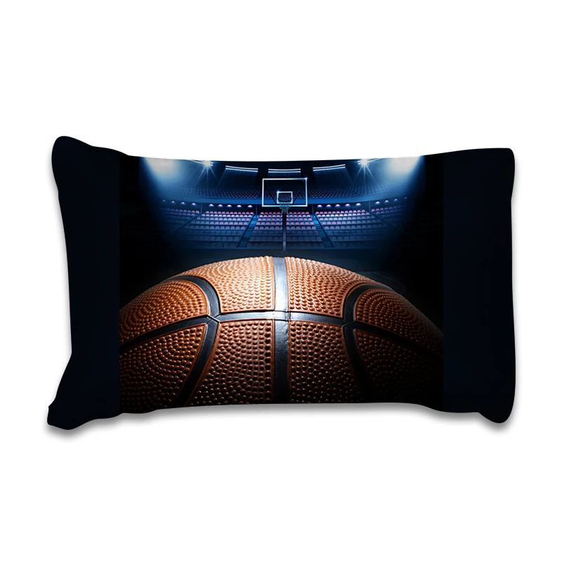 3D Print Fashion Bed Sheet With Pillowcase Single Double King Size 2/3 pcs Duvet Cover Set With Basketball Sport for boys adult