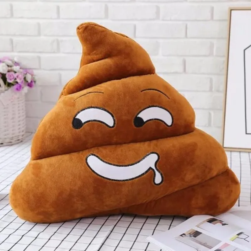 Смешная плюшевая игрушка какашка набивная кукла на Рождество день рождения
