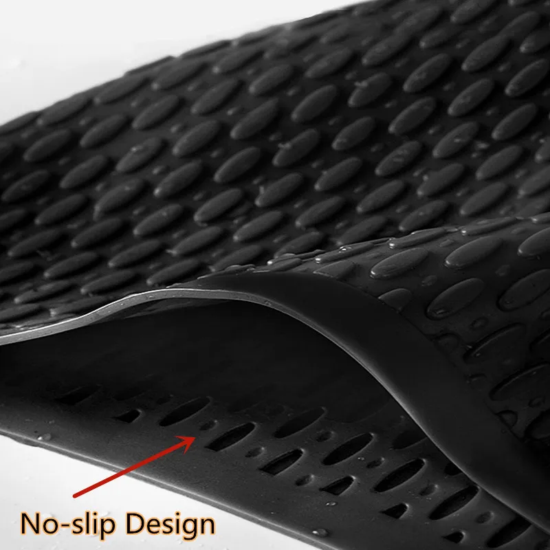 Водонепроницаемая шапочка для плавания женщин большая эластичная силиконовая с