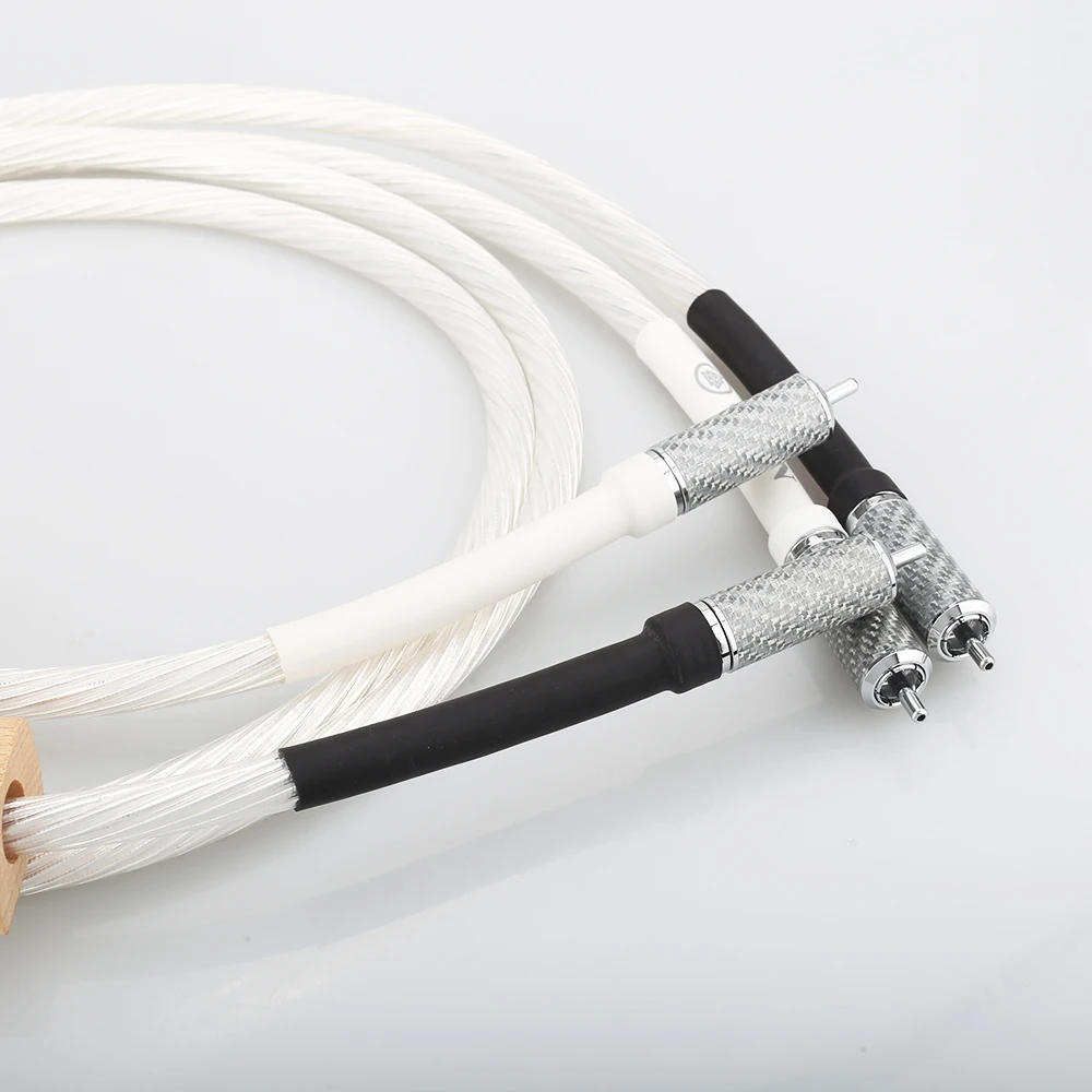 Пара Odin Supreme Reference Interconnect RCA аудио кабель с разъемом из углеродного волокна|plug