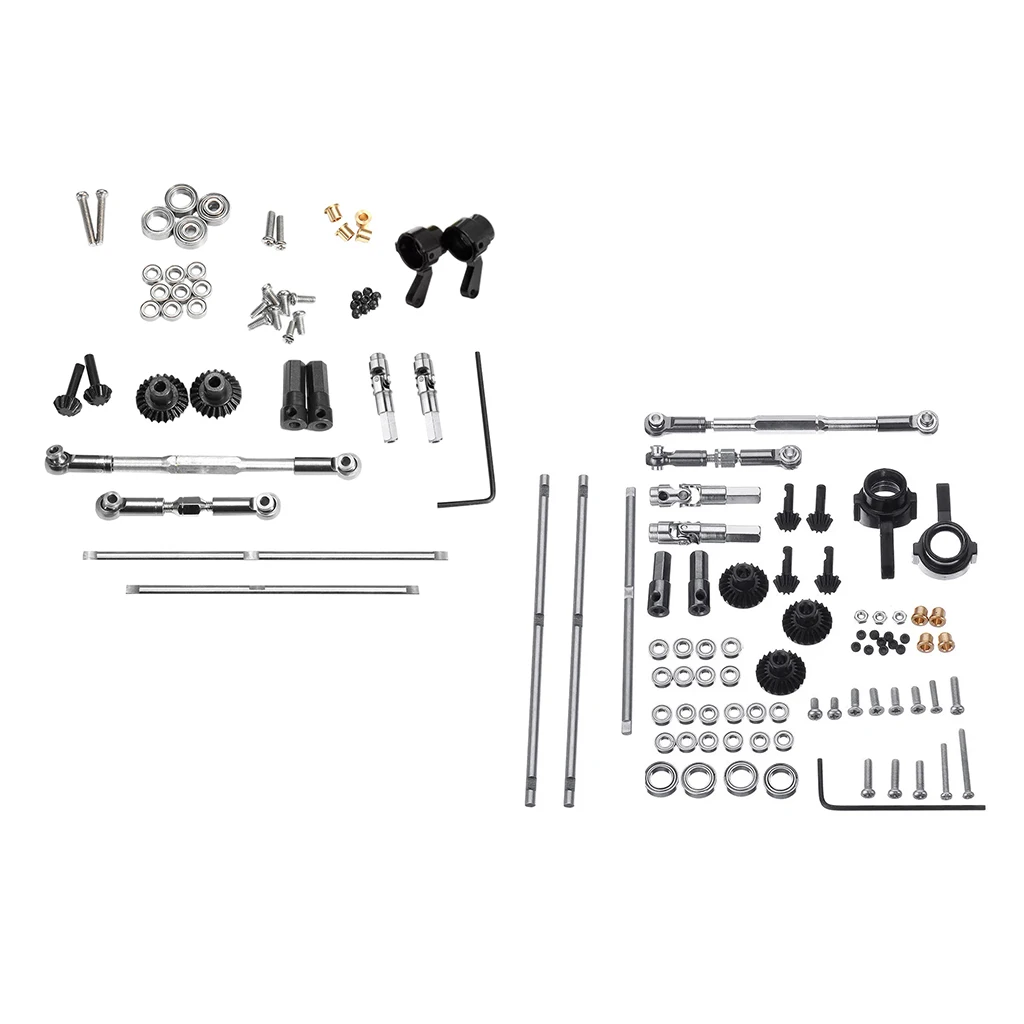 

Upgrades Kit Metal Steering for WPL B14 B24 C14 RC Crawler Car Parts