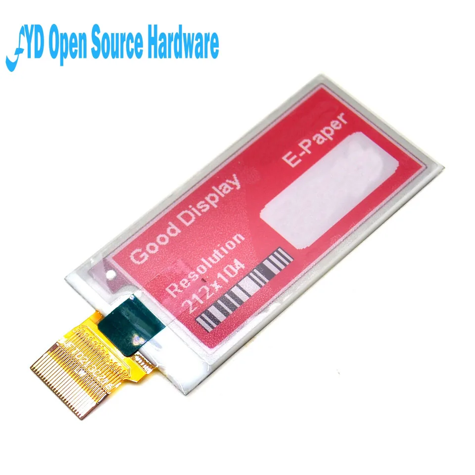 1 шт. 2 9 дюймовый экран для электронной бумаги черный белый красный трехцветный |