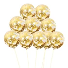 12 дюйма прозрачные блесток шар быстрая Адсорбция конфетти Рождественский шар днем рождения Платья для свадебных торжеств украшения