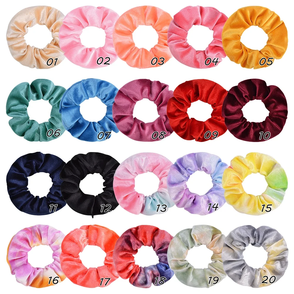 

Richkeda Store New Hot Sale Zip Scrunchies Korea Velvet Hairbands Leopard Hair Ties Pocket Scrunche With Zipper Ponytail Holders