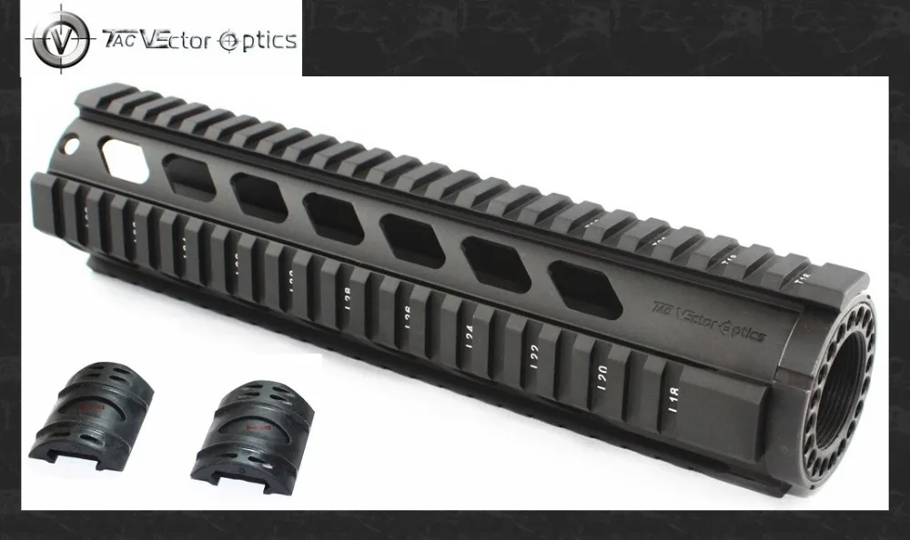 Векторная Оптика Тактический тонкий M-LOK 7 10 12 15 17 дюймов поплавок Handguard Пикатинни кронштейн подходит 223 5,56 AR 15 M4 M16