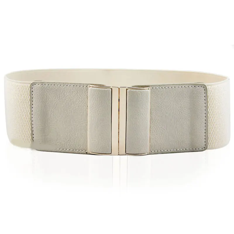 Эластичный эластичный пояс для женщин с широким поясом платьев пальто курток и