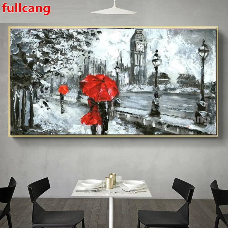 Алмазная живопись для пар романтический Биг-Бен 3d вышивка крестиком алмазная на