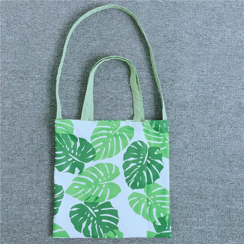 2019 leaf frost environment handbag bags casual canvas asp totes lady shopping shoulderbags students Korea style two tipe | Багаж и сумки