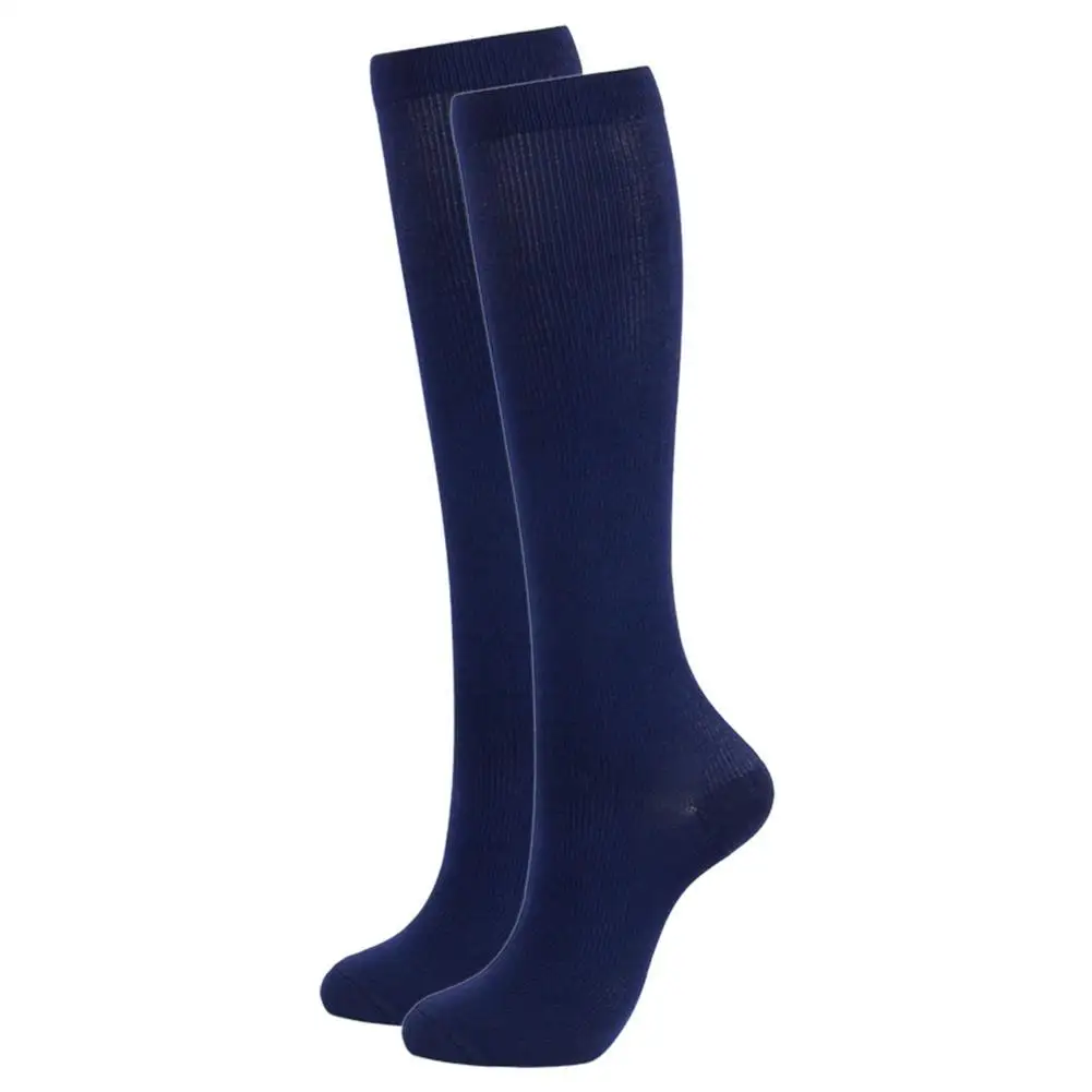 

6 Pairs Running Fitness Men Women Medical Knee High Graduated Compression Socks
