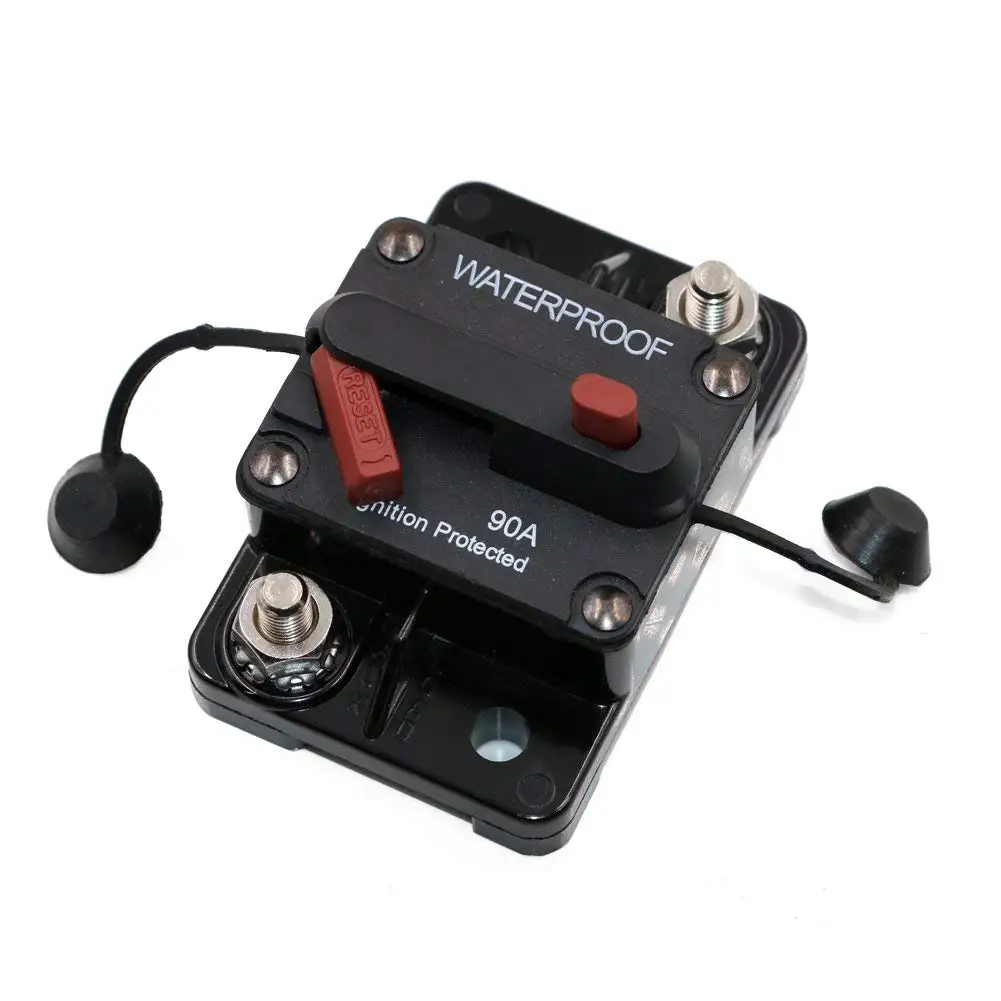 90A Водонепроницаемый автомат защити цепи держатель предохранителя с ручным