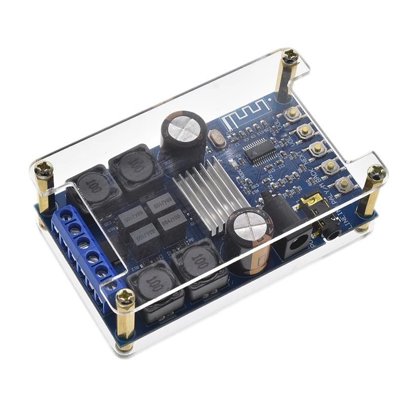 50 Вт * 2 Bluetooth двухканальный стерео усилитель платы цифровой домашний аудио DIY