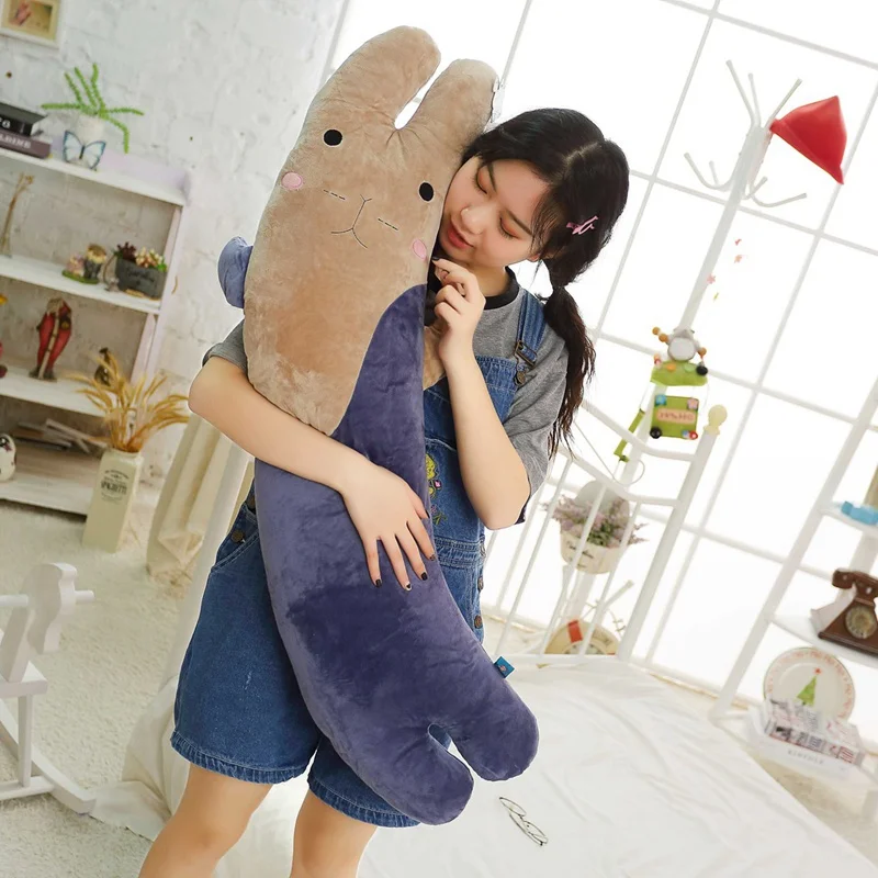 Супер мягкая длинная полосатая кукла с подушкой для сна креативные мягкие