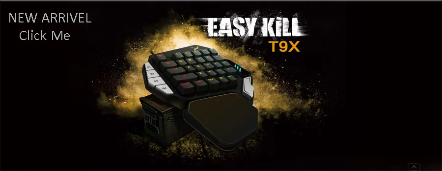 Программируемые клавиши Delux T9 Pro, игровая клавиатура с одной рукой, эргономичная игровая клавиатура для PUBG, пистолета, ПК, ноутбука
